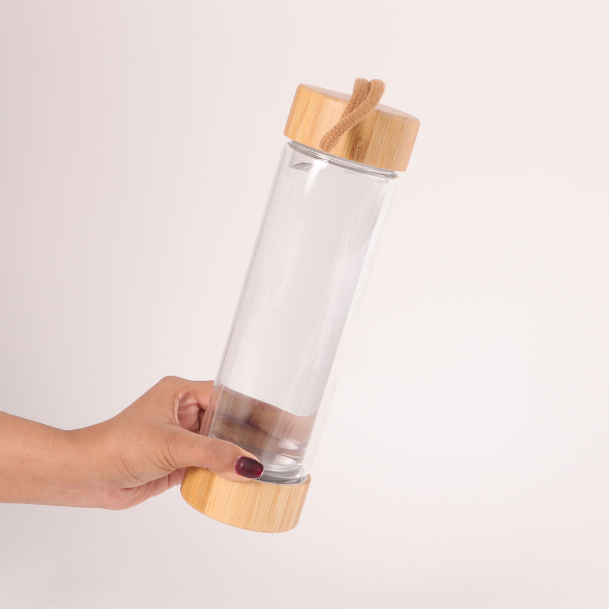 BSDW39- Bamboo Glass Bottle