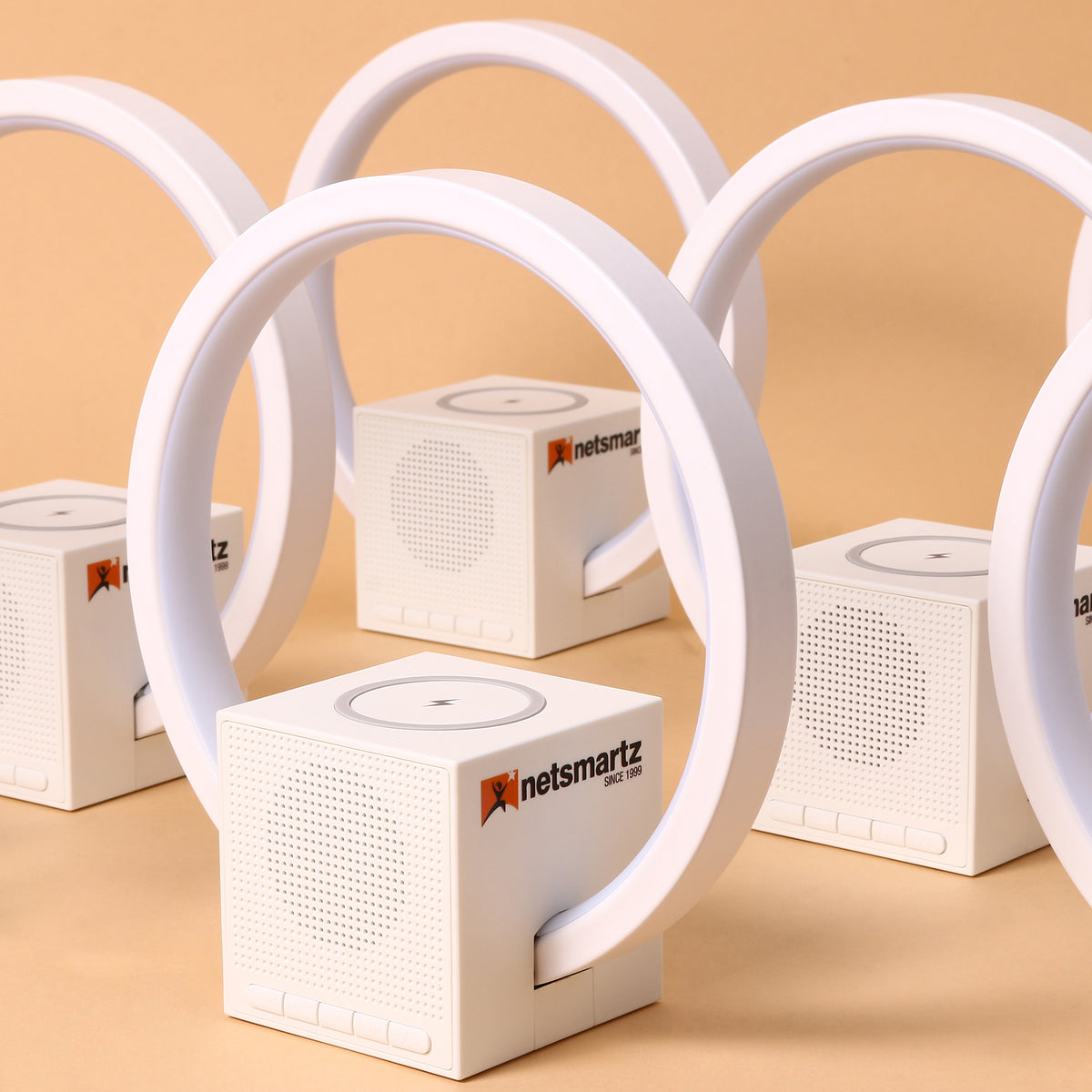 OG11- Aura LED Lamp with Wireless Charging & Speaker
