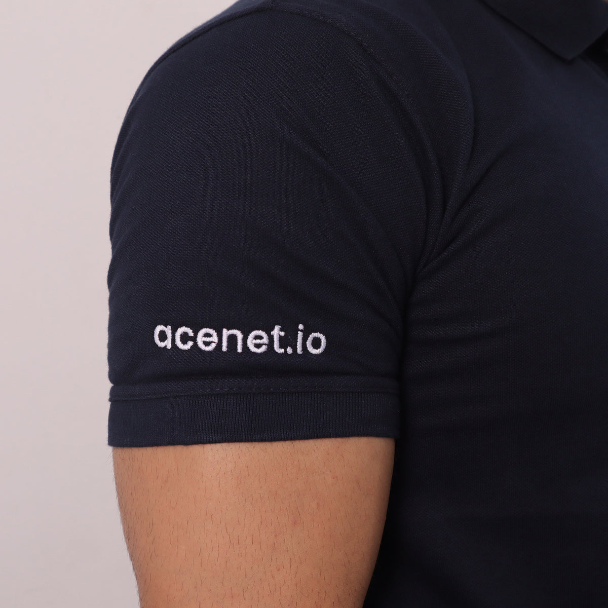BST43- Benetton Plain Polo T-Shirt