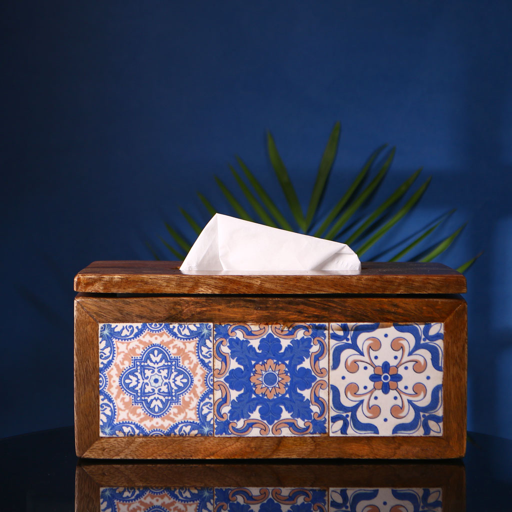 OE10- Moroccan Mosaic Tissue Box