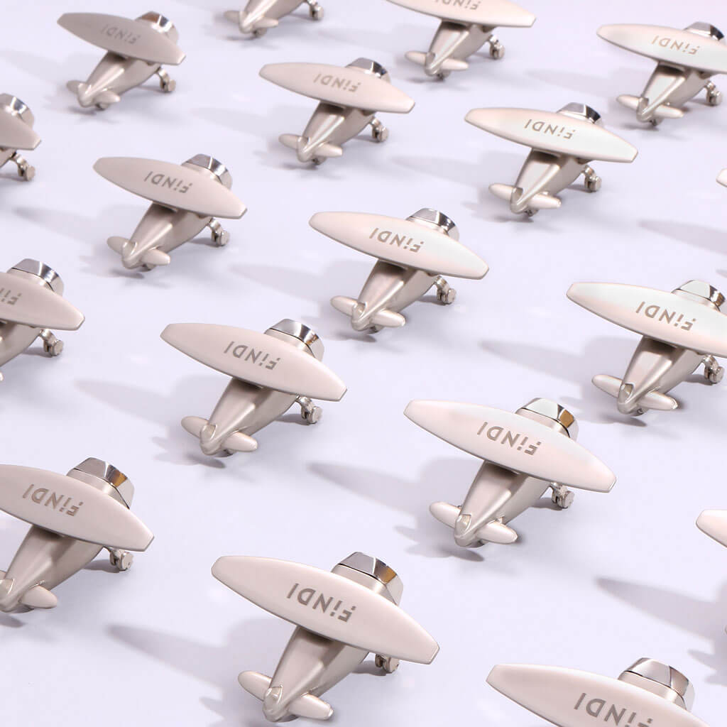 CD259- Aircraft Miniature Table Clock