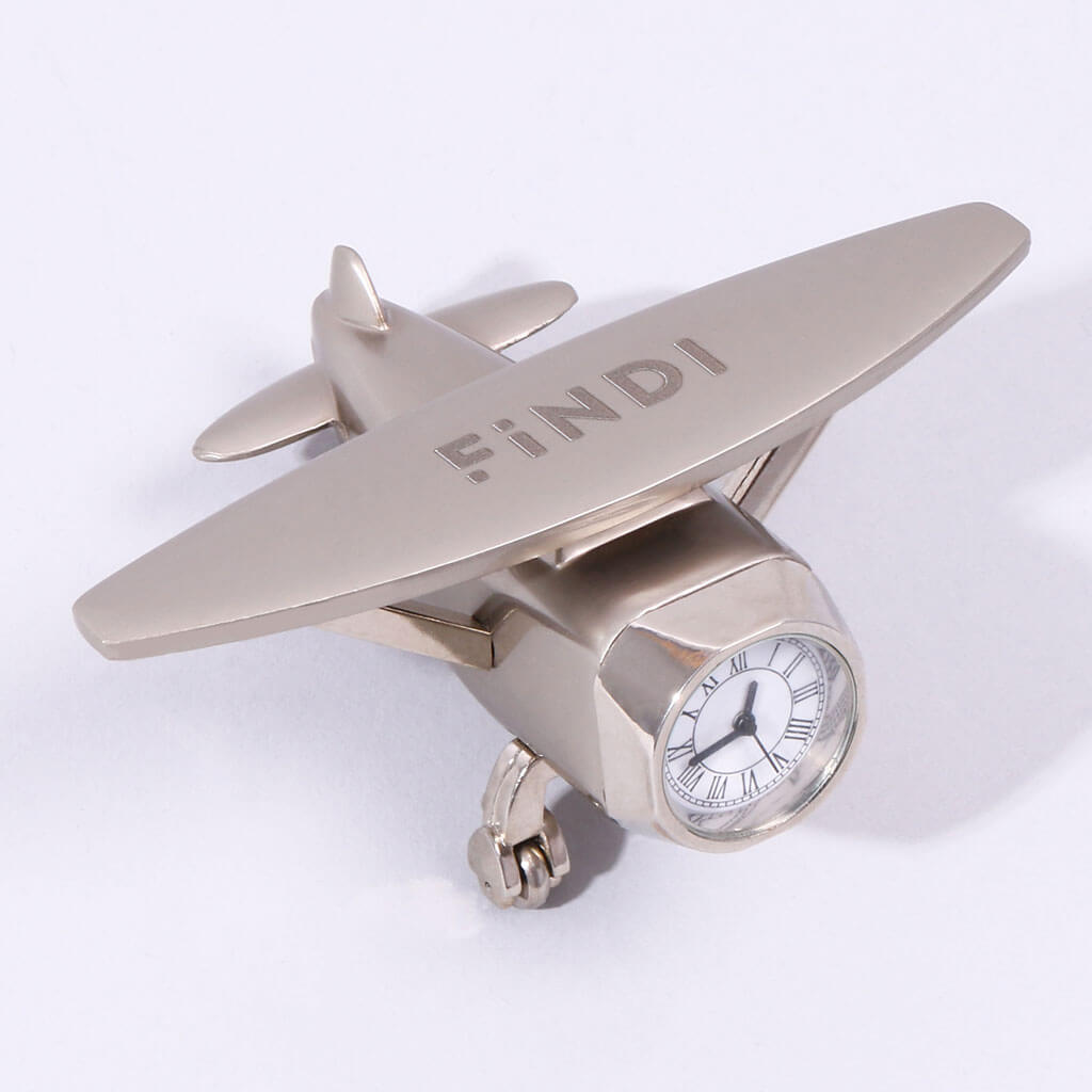 CD259- Aircraft Miniature Table Clock