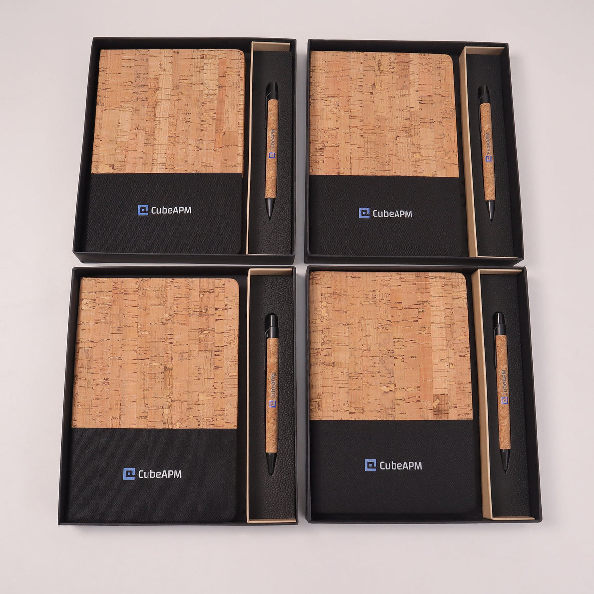 EJK67- Cork 2-IN-1 Gift Set | Notebook | Pen