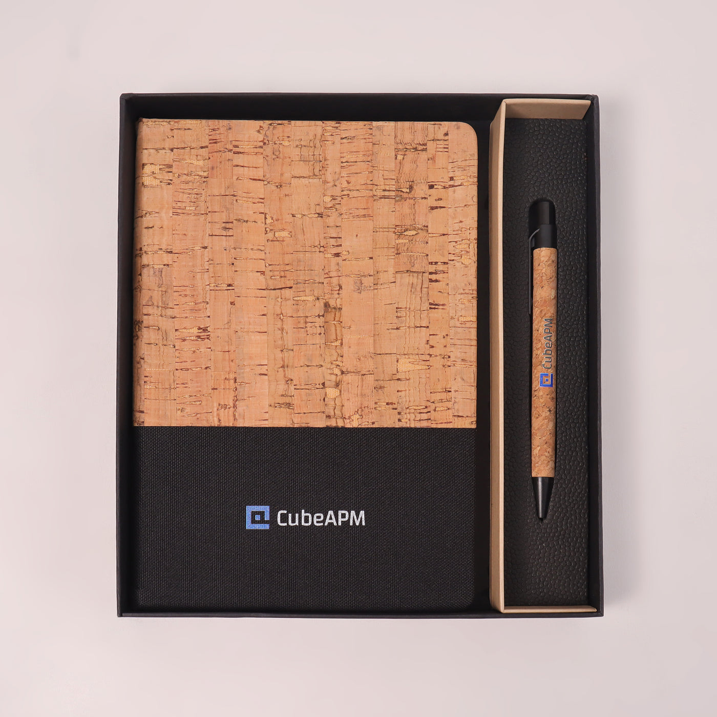 EJK67- Cork 2-IN-1 Gift Set | Notebook | Pen