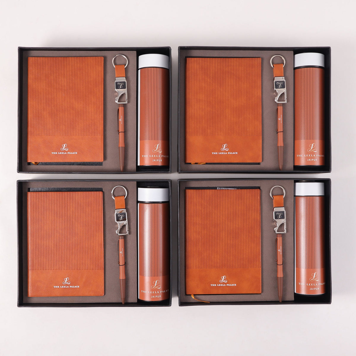 EJK31- Cisco 4-IN-1 Gift Set | Notebook | Pen | Keychain | Temperature Bottle