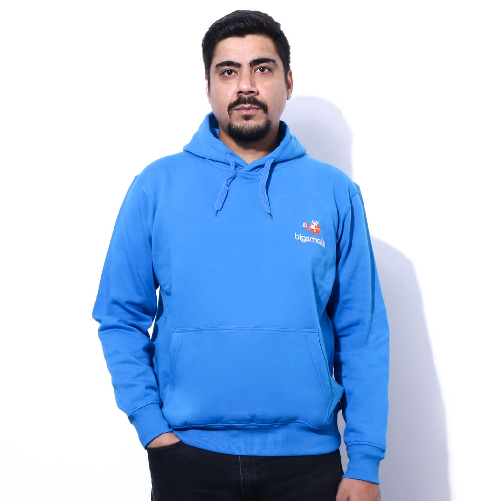BST05- Bigsmall Blue Hoodie