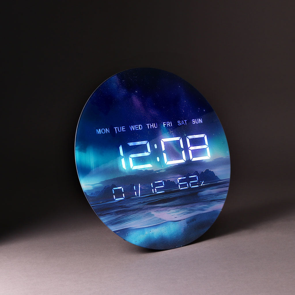OG38- Bigsmall MoonGlow Clock