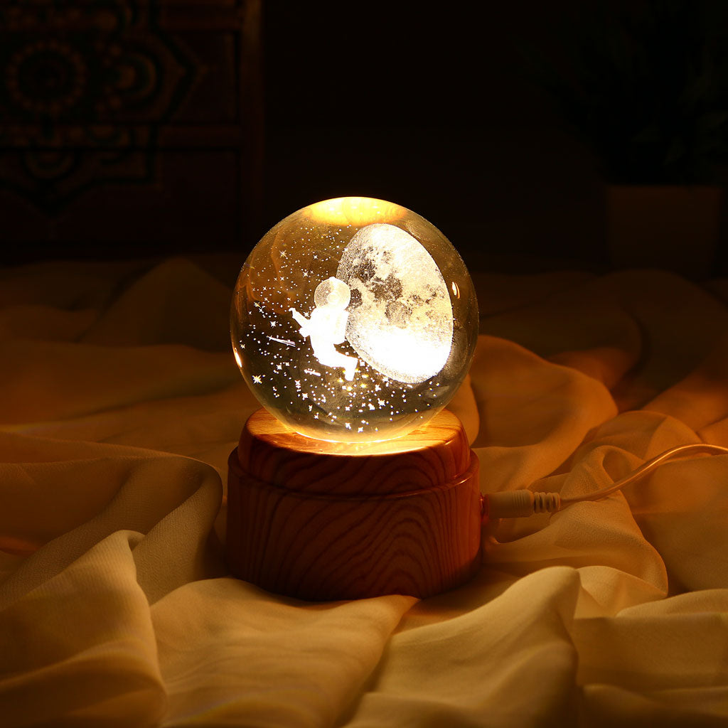 OG30- Spinning Astro Crystal Lamp