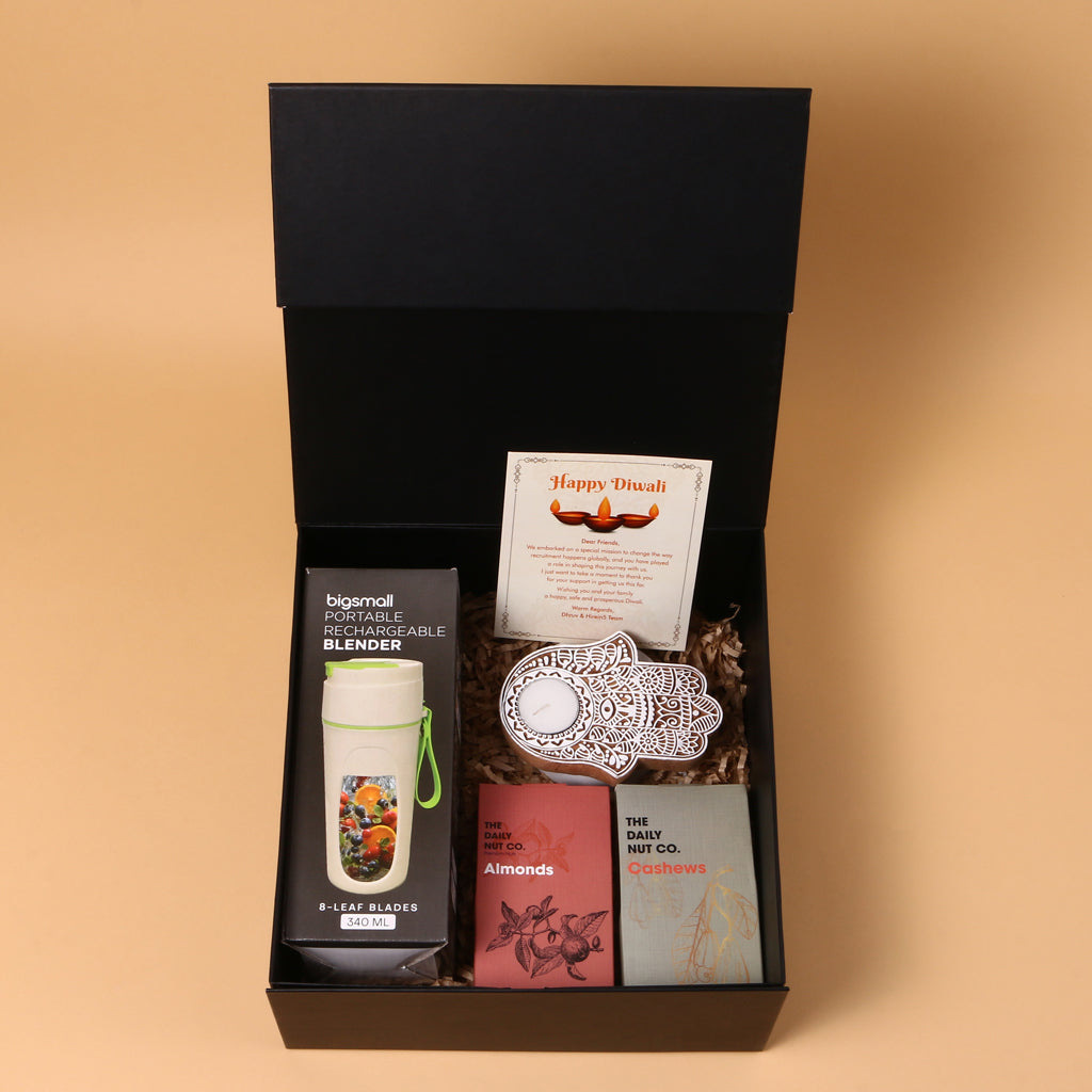 DH146- Blend & Bite Diwali Hamper