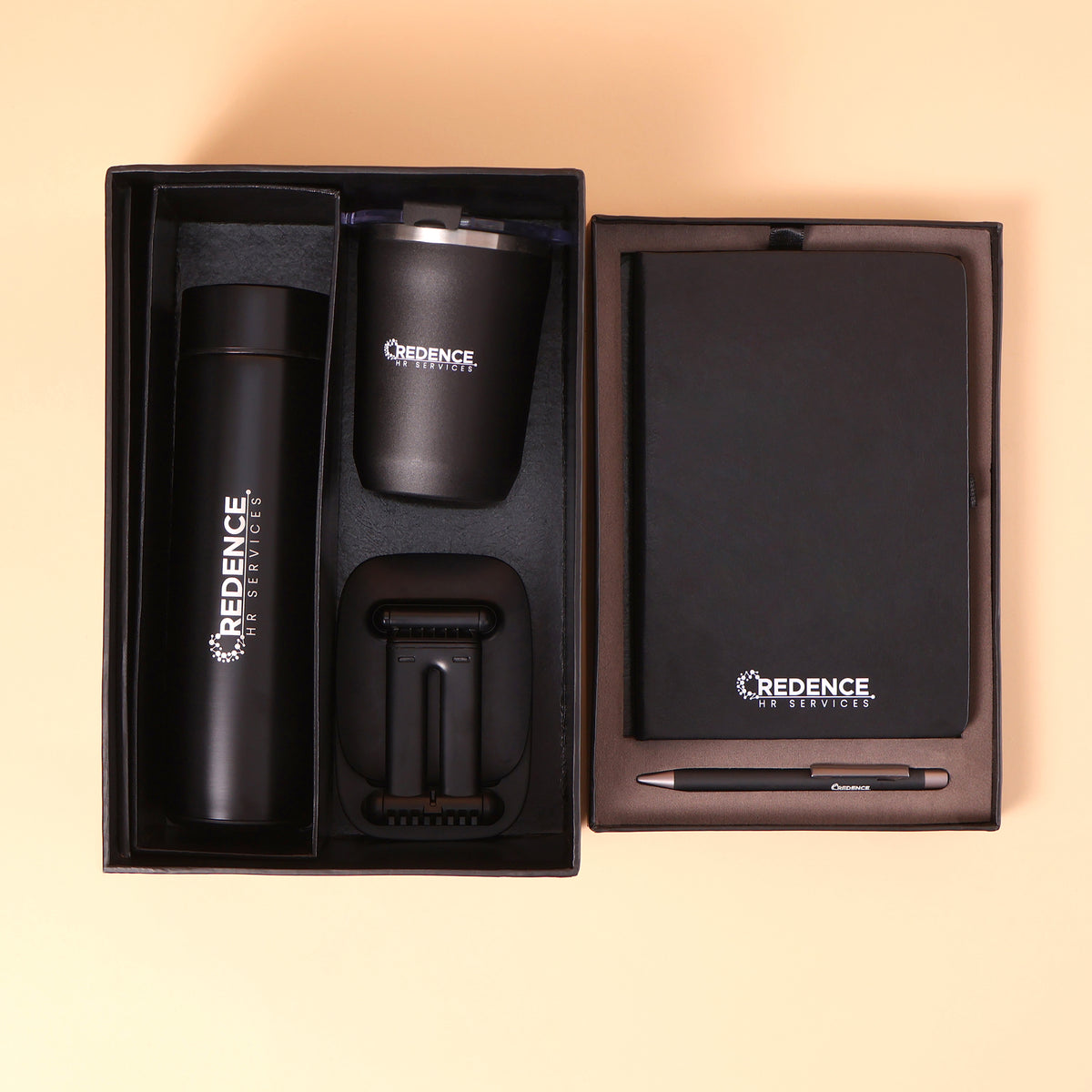 EJK03- Washington 5-IN-1 Gift Set | Notebook | Pen | Mug | Mobile Stand | Flask