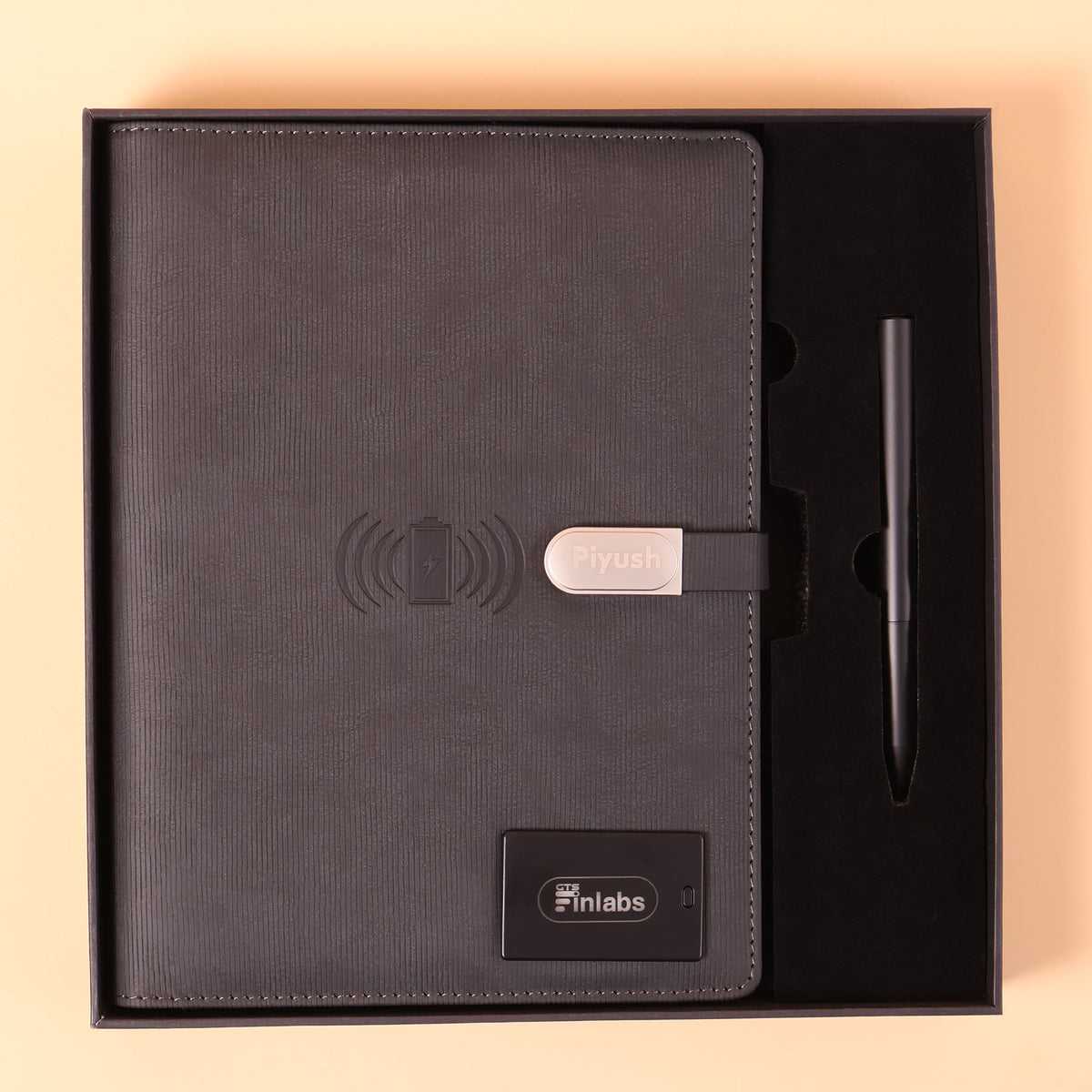 EJK106- 2-IN-1 Gift Set | Powerbank Organizer | Pen
