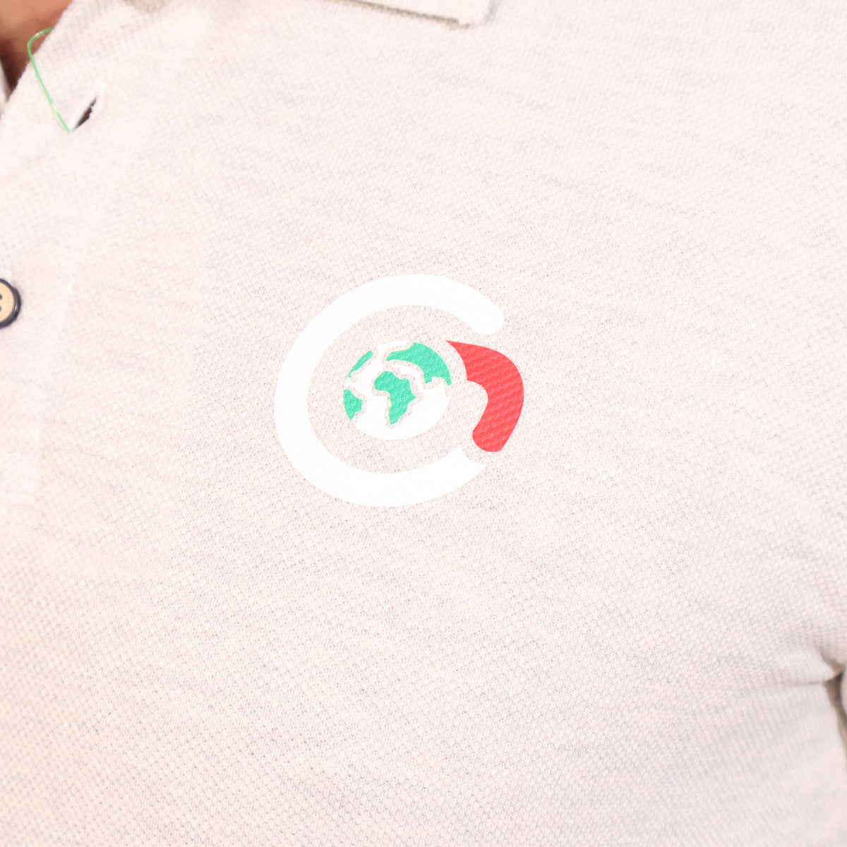 BST206- Benetton Jacquard Polo T-shirt