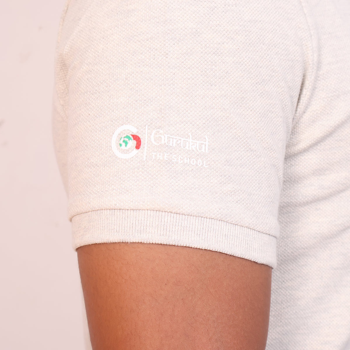 BST206- Benetton Jacquard Polo T-shirt