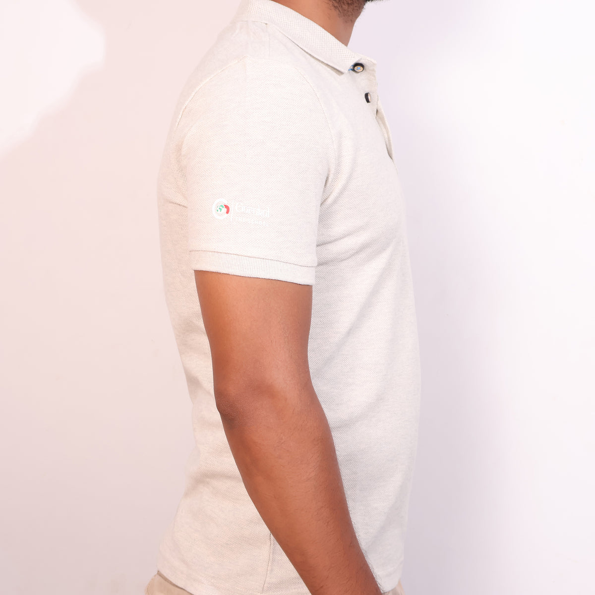 BST206- Benetton Jacquard Polo T-shirt