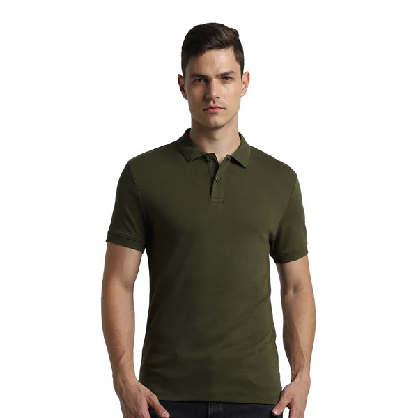 BST16- Jack & Jones Interlock Polo T-Shirt
