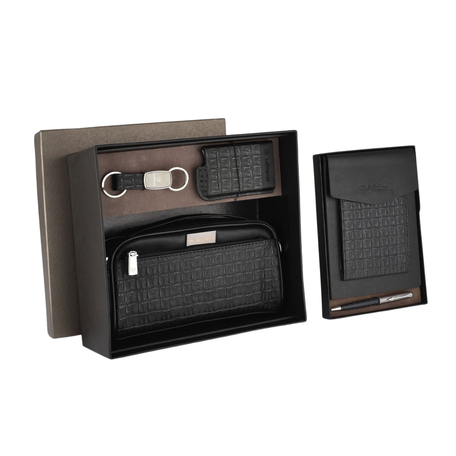 EJK62- Lufthansa 5-IN-1 Travel Bag Gift Set