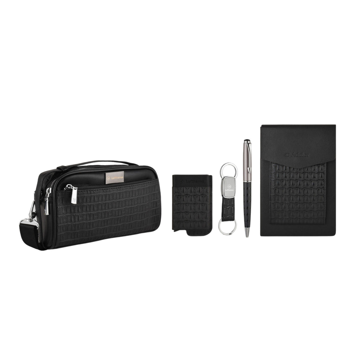 EJK62- Lufthansa 5-IN-1 Travel Bag Gift Set