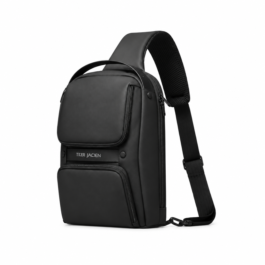 Fur Jaden Crossbody Sling Bag - Midnight Black