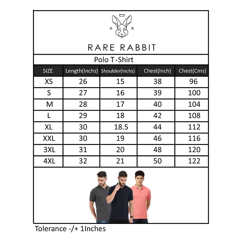 BST30- Rare Rabbit Tipping Polo T-Shirt