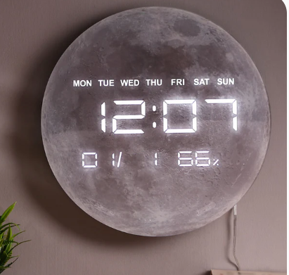 OG38- Bigsmall MoonGlow Clock