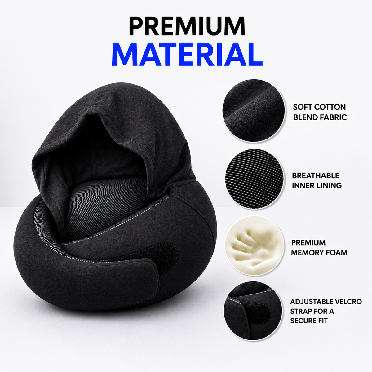 OG33- Bigsmall Nap Ninja Neck Pillow