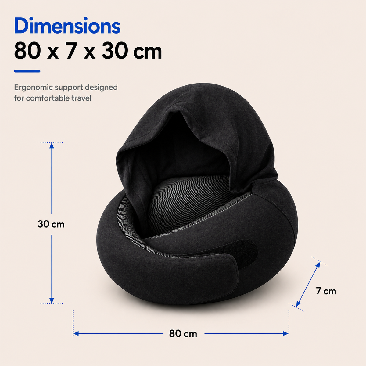 OG33- Bigsmall Nap Ninja Neck Pillow