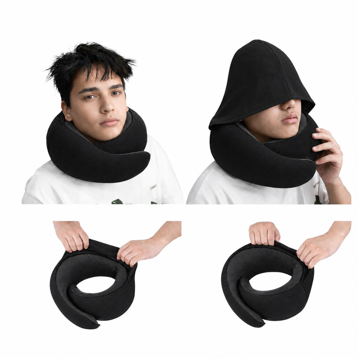 OG33- Bigsmall Nap Ninja Neck Pillow