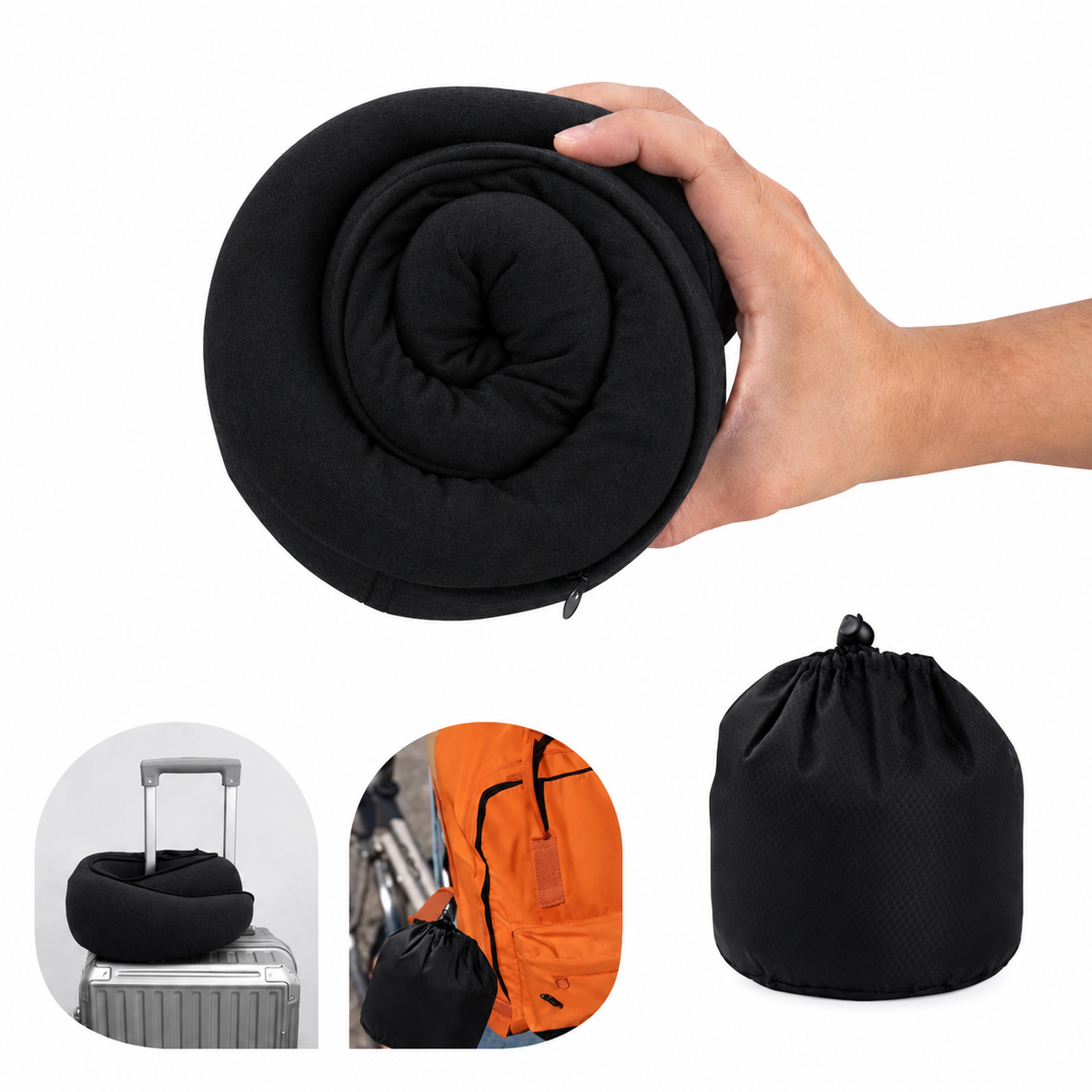 OG33- Bigsmall Nap Ninja Neck Pillow