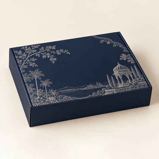 PB107- Custom Corrugated Tuck-In Box