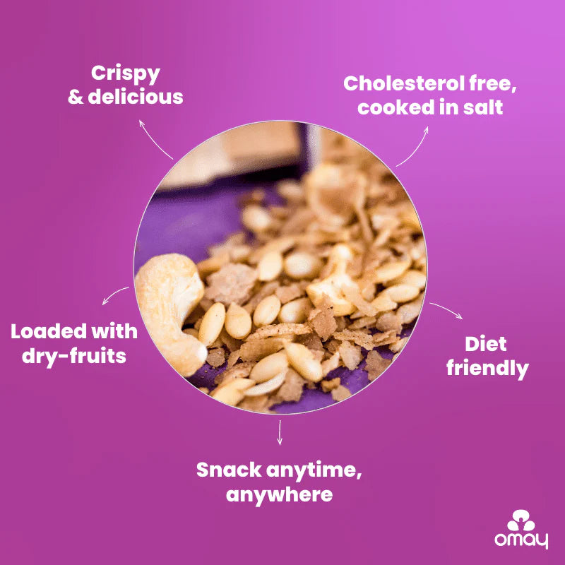 BSE105- Omay Nutty Mix with Dry Fruits