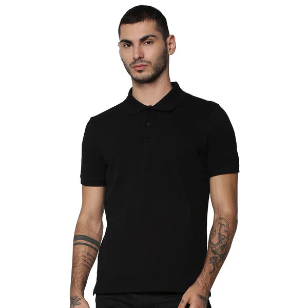 BST01- Jack & Jones Plain Polo T-Shirt