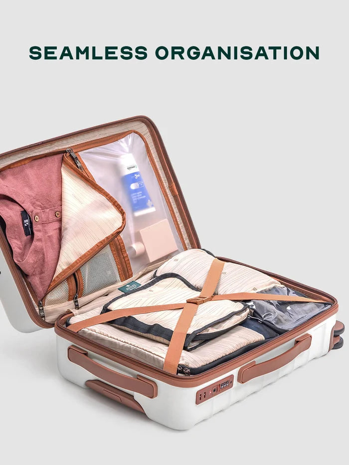 BSB252- Assembly Odyssey Sand Cabin Hard Luggage