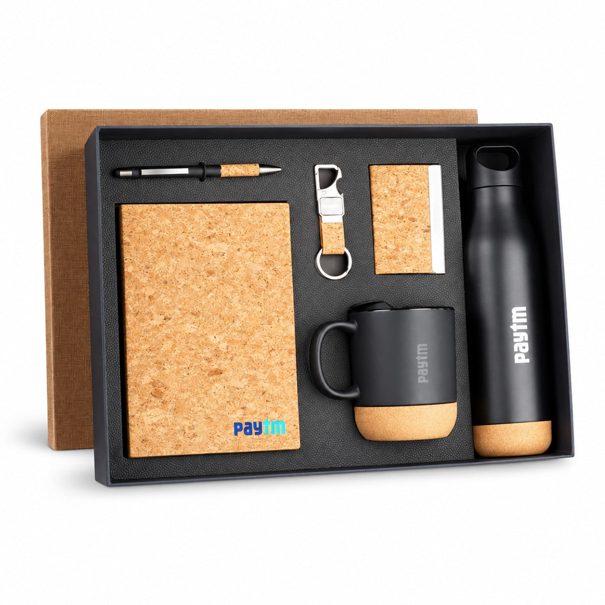 EJK152- 6-IN-1 Paytm Cork Employee Joining Gift Set
