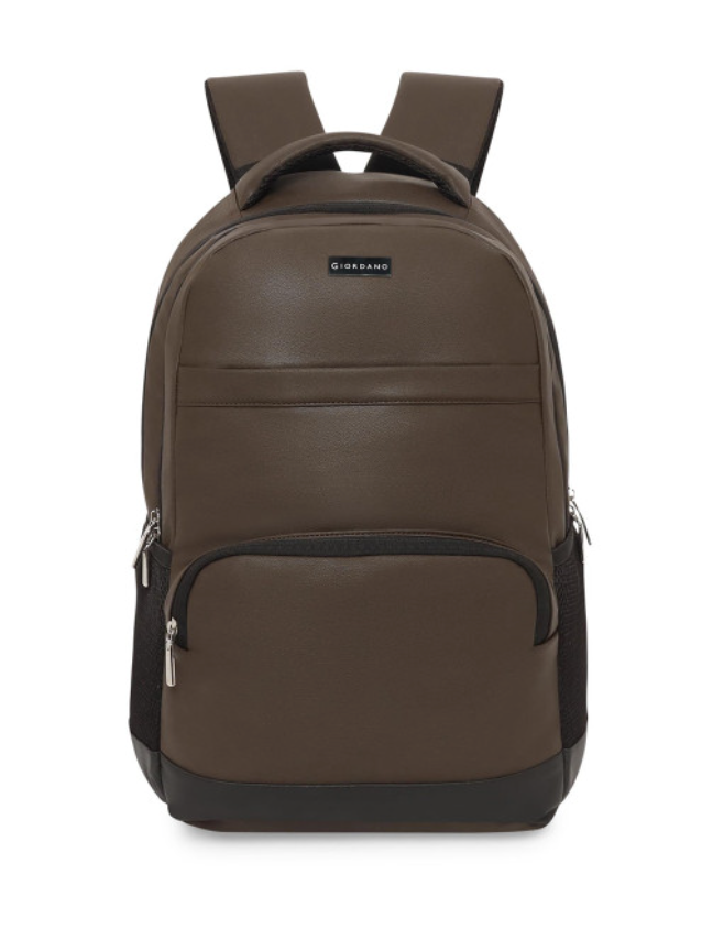 BSB139- Giordano Faux Leather Backpack