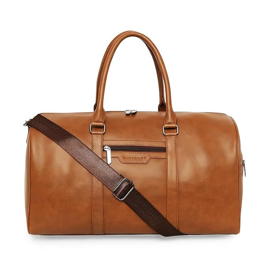 BSB137- Giordano Wrangler Leatherette Duffel Bag