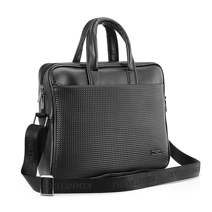 BSB165- Kenneth Cole Leather Laptop Bag