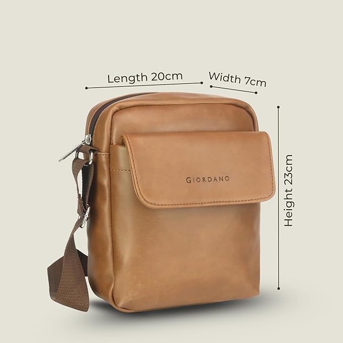 BSB142- Giordano Leather Sling Bag