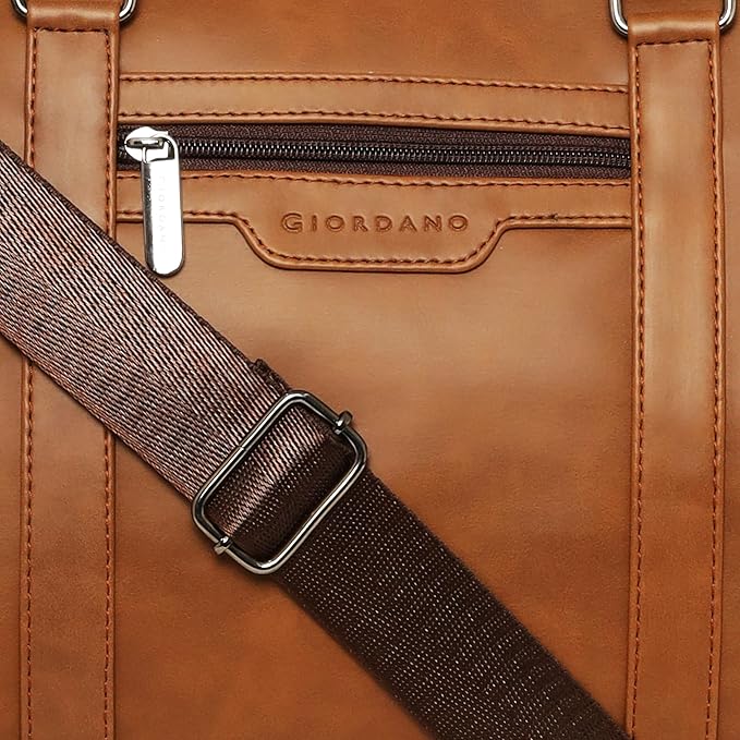 BSB137- Giordano Wrangler Leatherette Duffel Bag