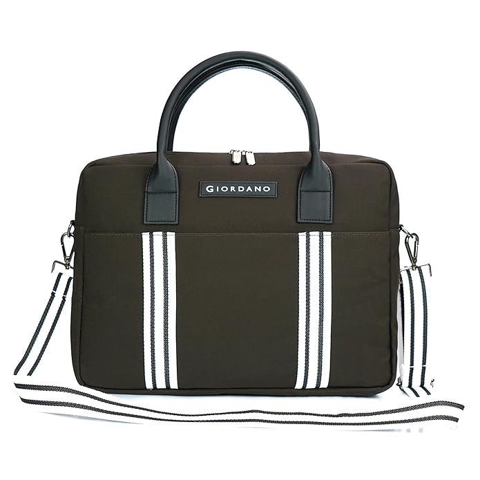 BSB133- Giordano Titus Canvas Laptop Bag