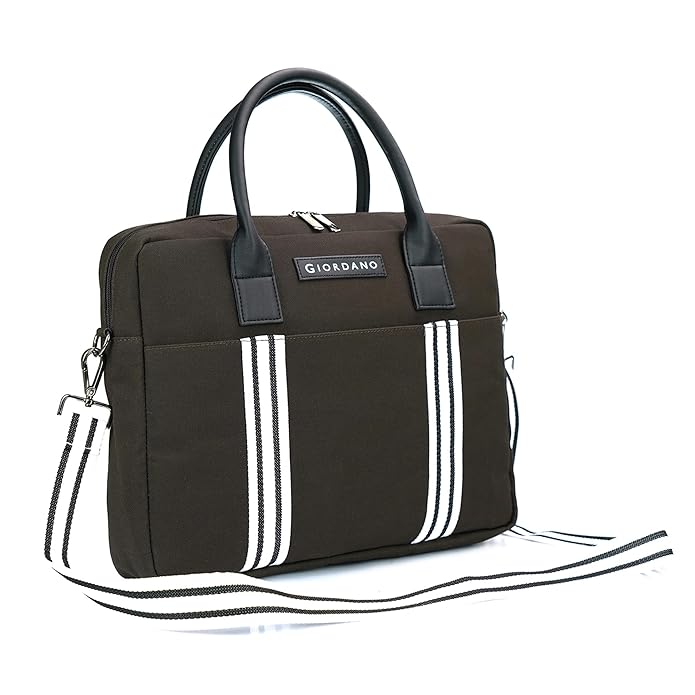 BSB133- Giordano Titus Canvas Laptop Bag