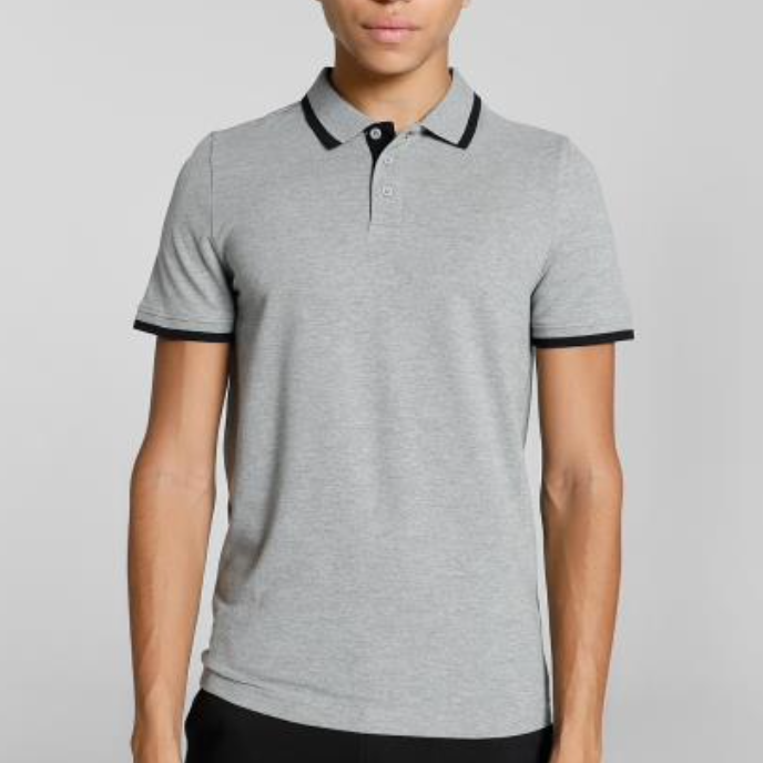 BST35- Puma Men's ESS Pique Tipping Polo T-Shirt