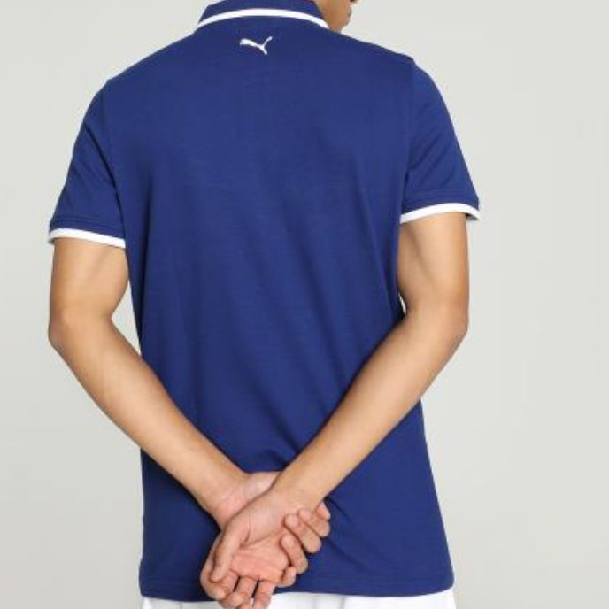 BST35- Puma Men's ESS Pique Tipping Polo T-Shirt