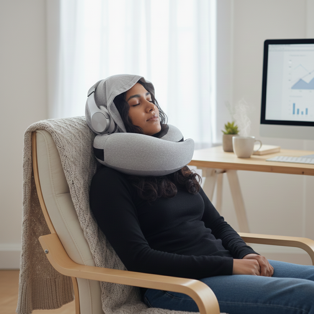 OG33- Bigsmall Nap Ninja Neck Pillow