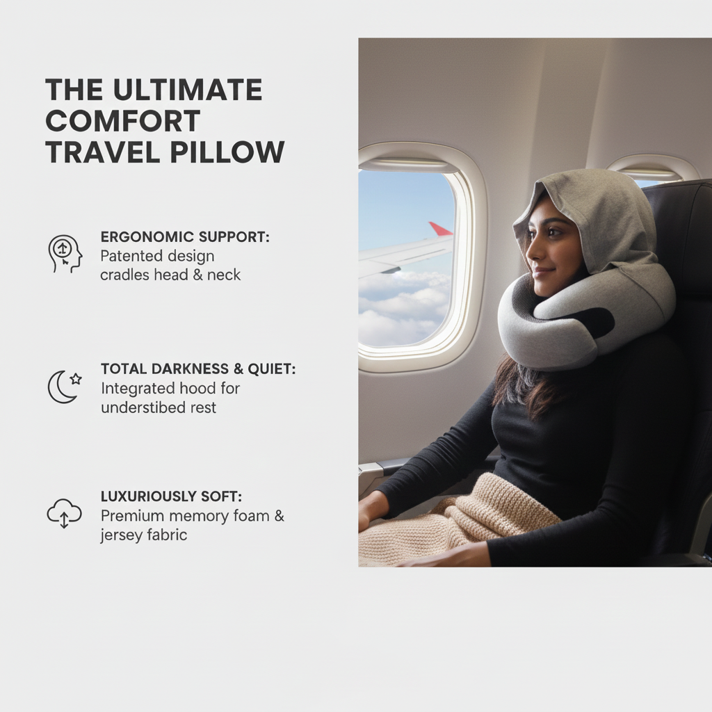 OG33- Bigsmall Nap Ninja Neck Pillow