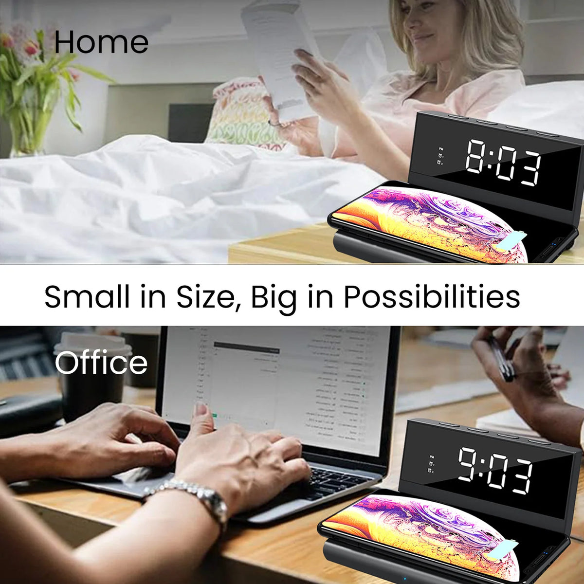 ED40- Portronics Freedom 4A Wireless Charger