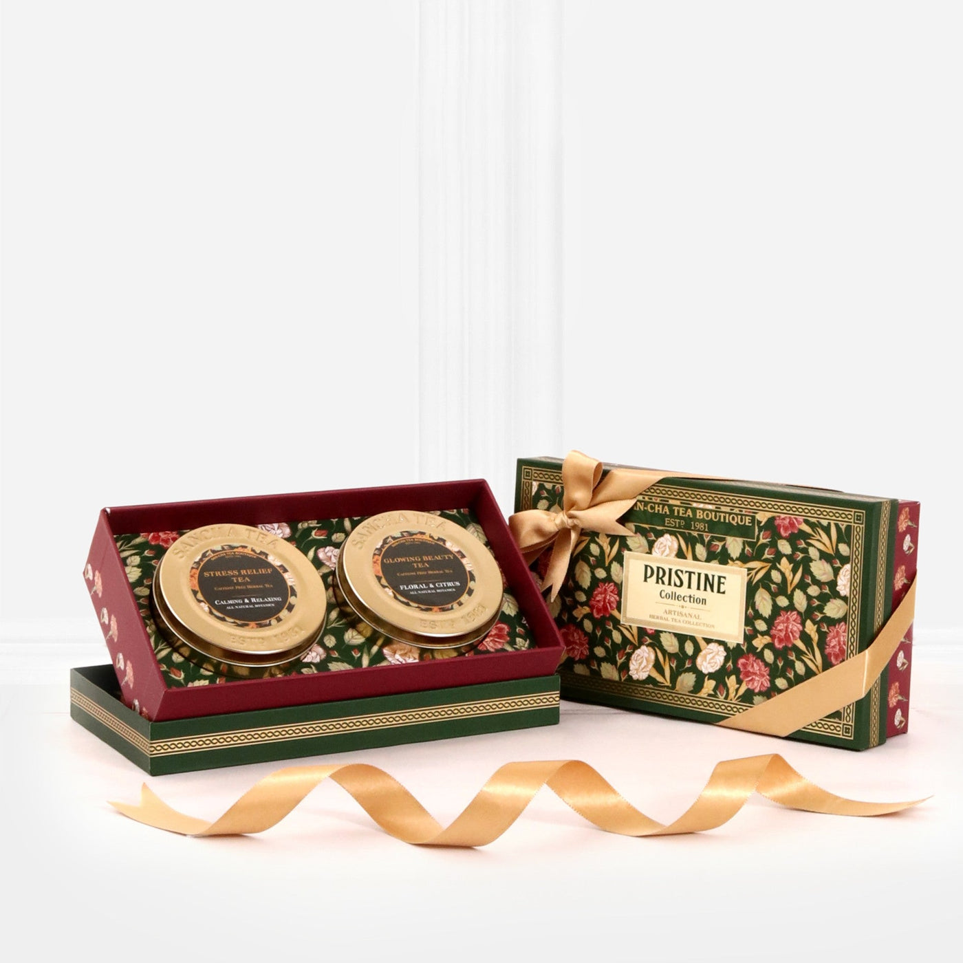 Sancha Tea Pristine Herbal Tea Gift Box for corporate gifting