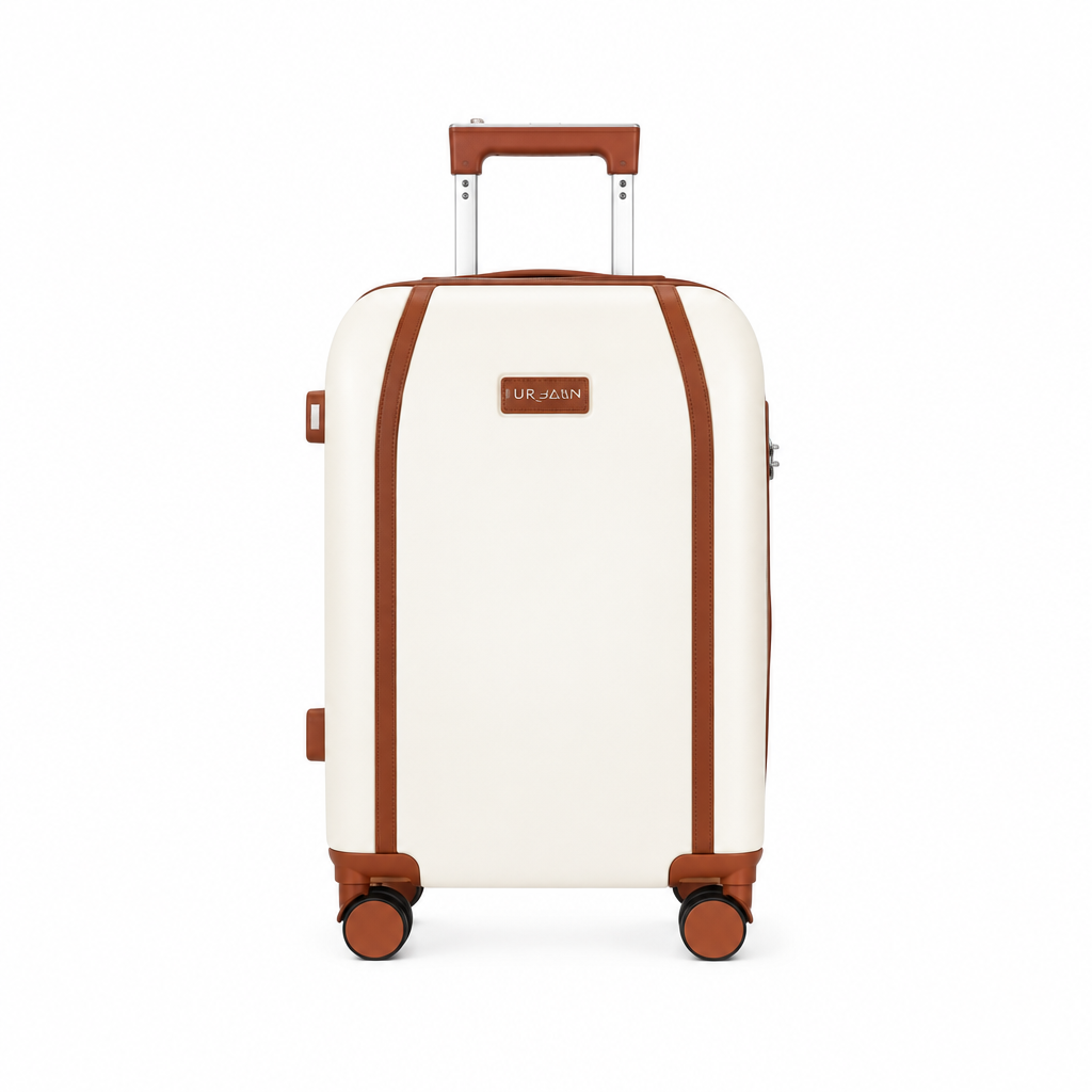 Fur Jaden The Wayfarer Trolley Bag - Oyster White