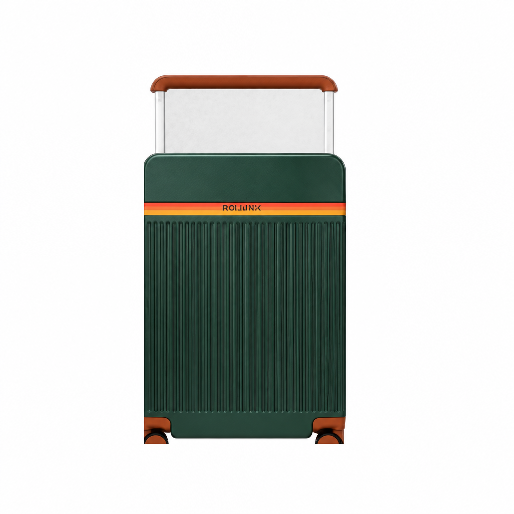 Fur Jaden The Aviator Trolley Bag - Forest Green