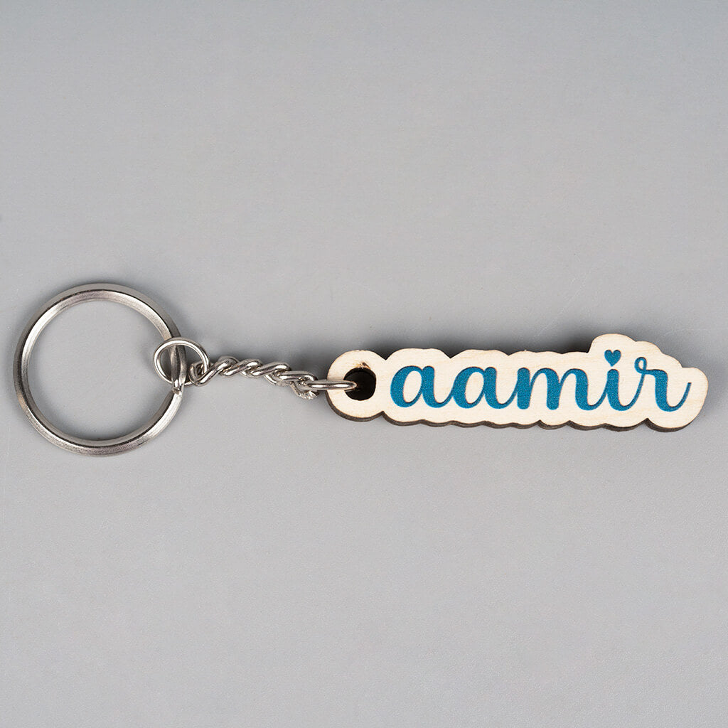OE16- Customized Wooden Keychain