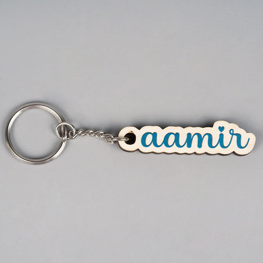 OE16- Customized Wooden Keychain